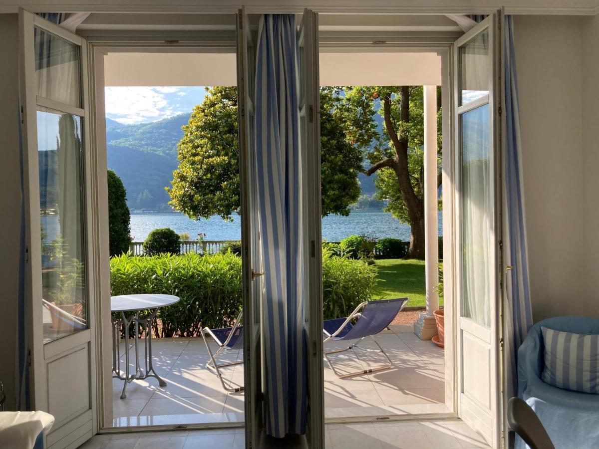 Ville Lago Lugano Porto Ceresio Extérieur photo
