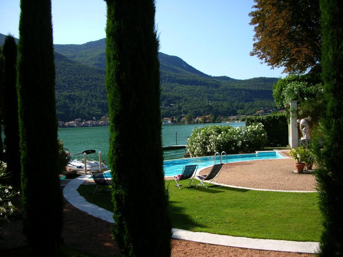 Ville Lago Lugano Porto Ceresio Extérieur photo