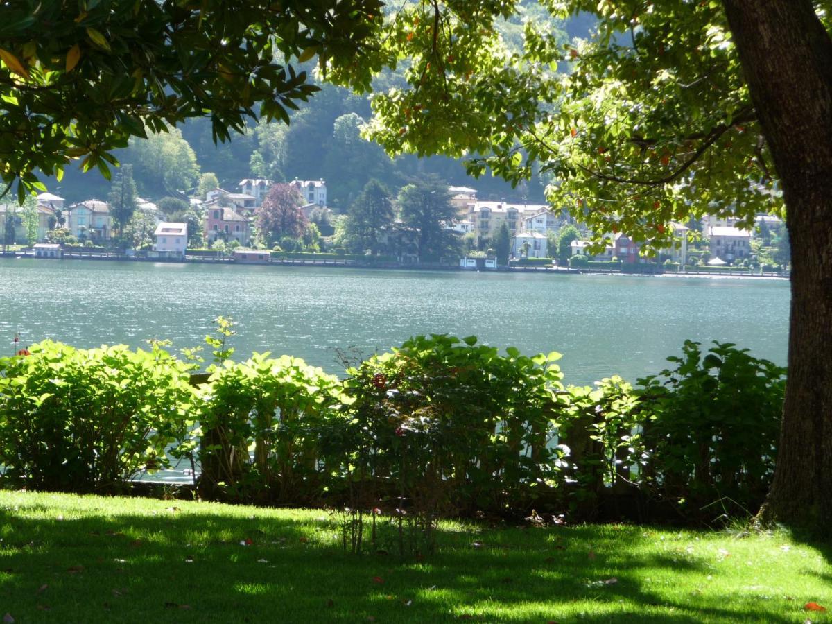 Ville Lago Lugano Porto Ceresio Extérieur photo