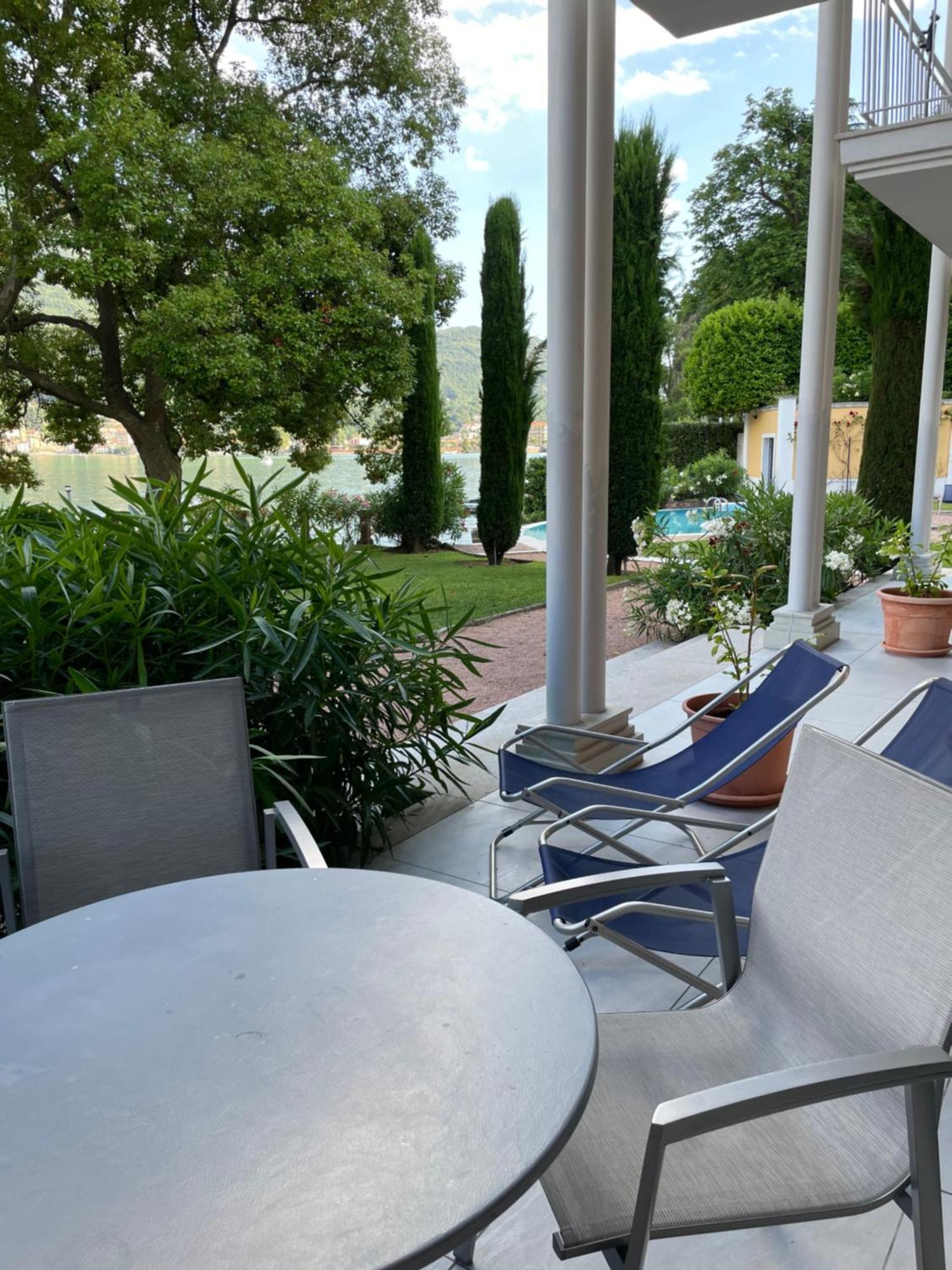 Ville Lago Lugano Porto Ceresio Chambre photo